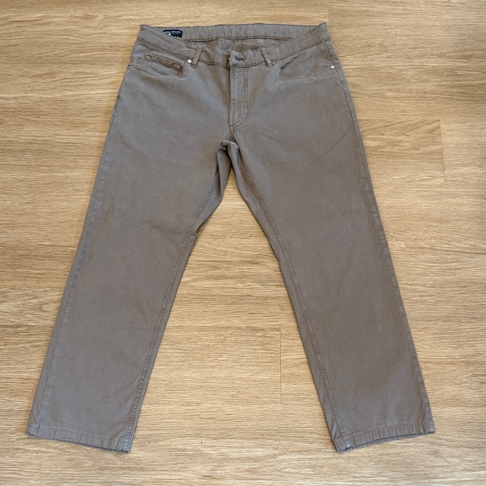 Peter Millar Tan Casual Pants